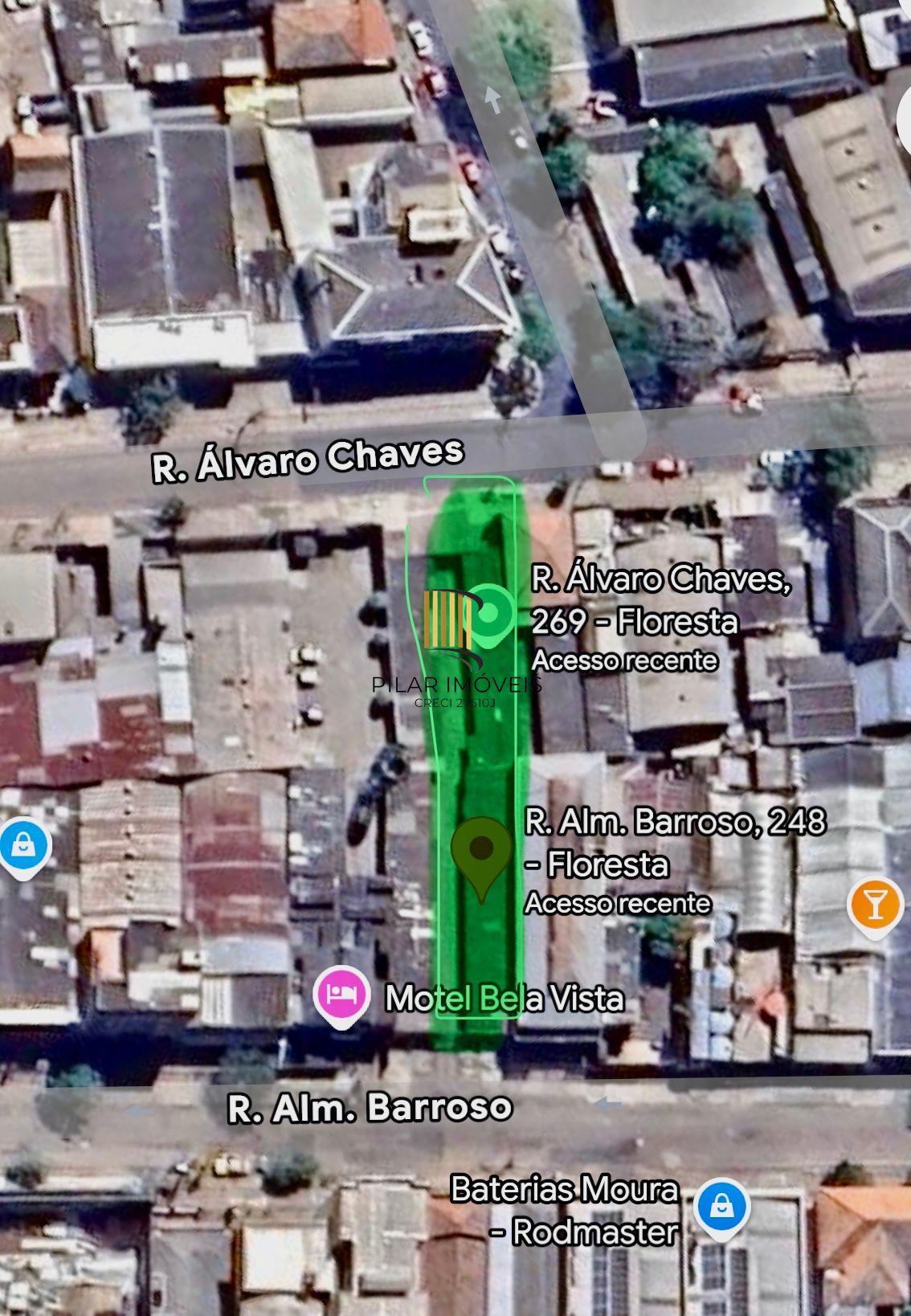 Terreno de 523 metros2 Floresta Porto Alegre para comprar