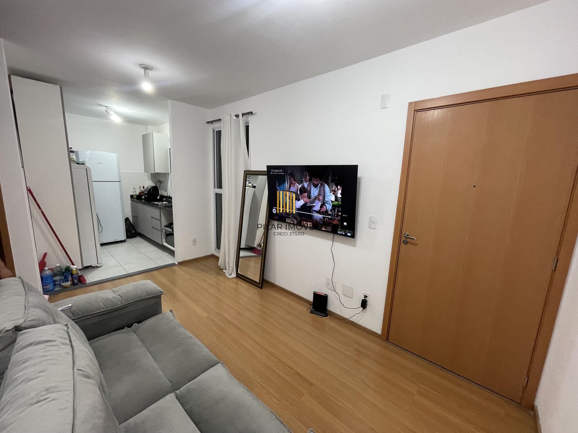 Apartamento 2 dormitórios Linda Vista, 1 vaga e Piscina na Av. Protásio Alves