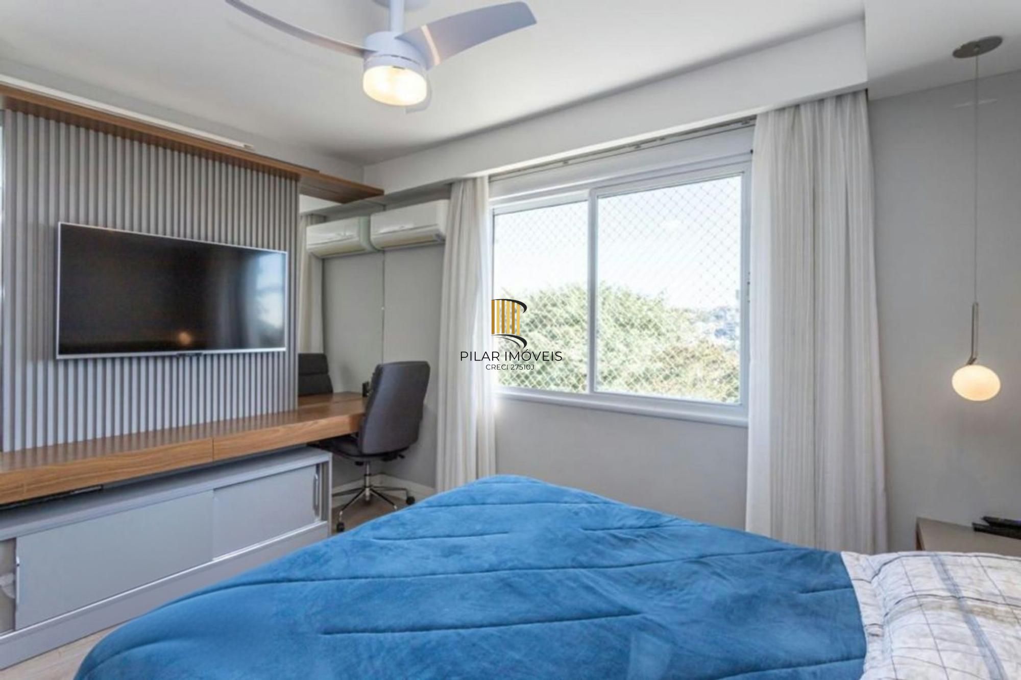 Apartamento semi mobiliado de 3 dormitórios no bairro Lindóia
