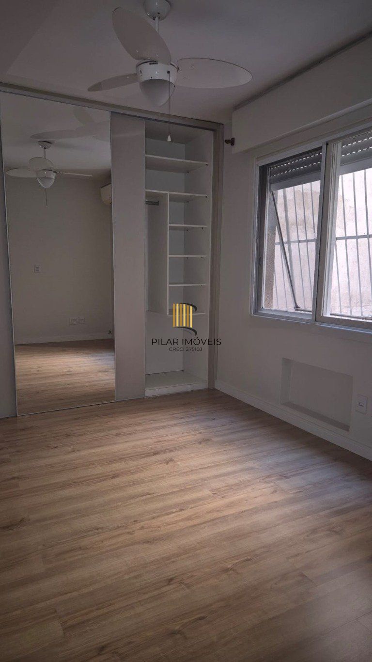 Apartamento semi mobiliado de 3 quartos, suíte, elevador e 1 vaga no Bom Fim