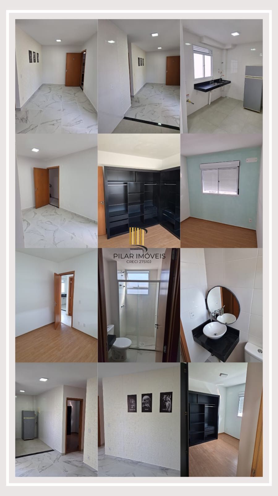 Apartamento 2 dormitórios 2andar, 1 vaga e Piscina na Av. Protásio Alves