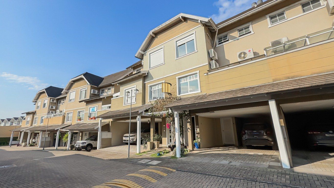 Casa em Condomínio, 3 Quartos, Suíte e 3 Vagas no Jardim Carvalho, Porto Alegre