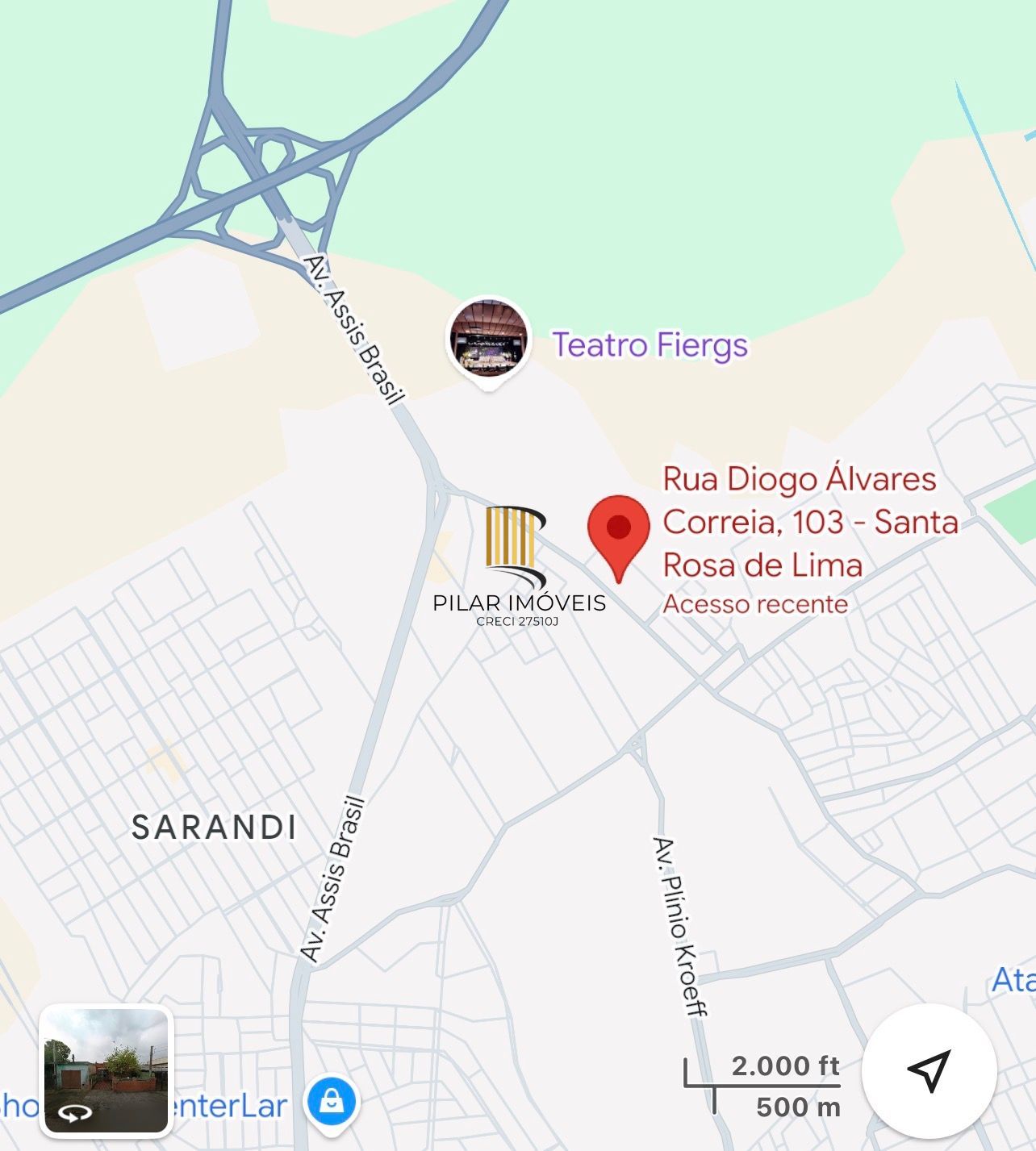 Prédio Comercial e Residencial 472m2 Santa Rosa de Lima Atrás da Fiergs POA