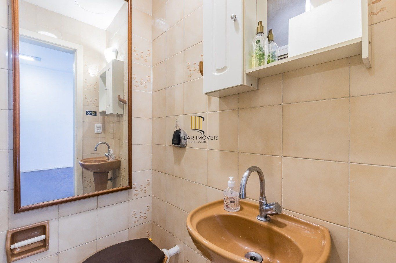 Apartamento de 1 dormitório na Benjamin Constant