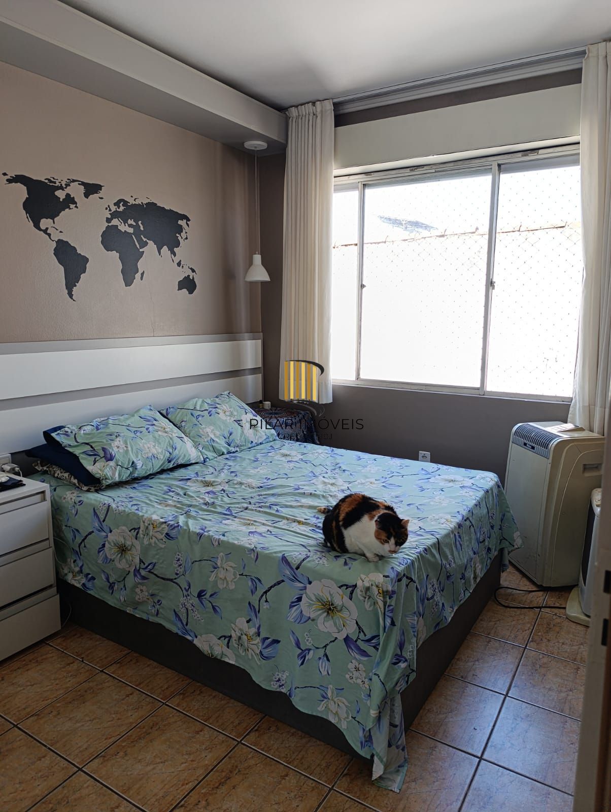 Apartamentosemi mobiliado de 2 dormitórios, 1 vaga no bairro Partenon