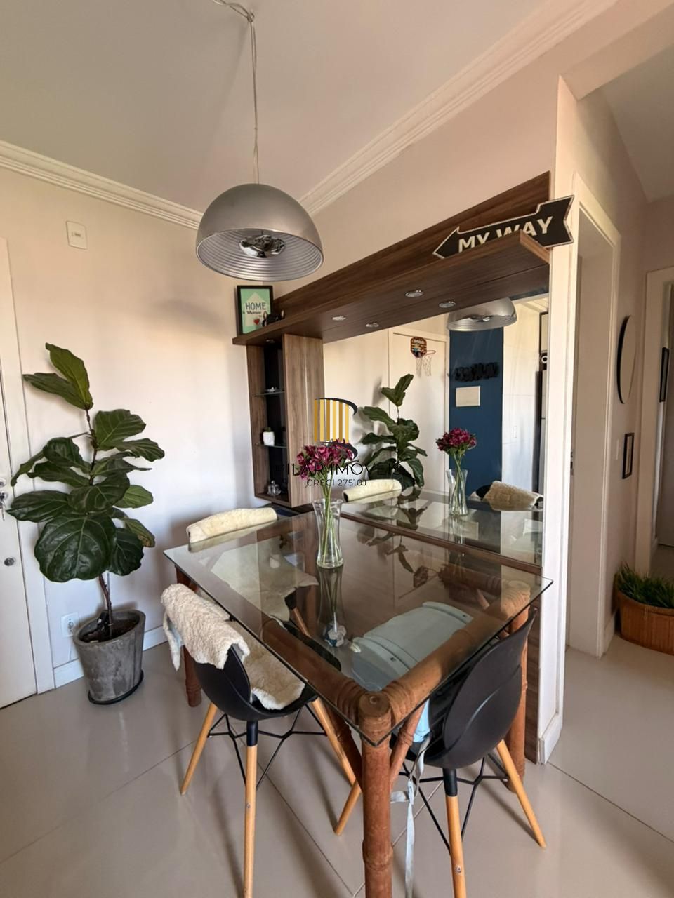 Apartamento mobiliado de 2 quartos no bairro Teresópolis