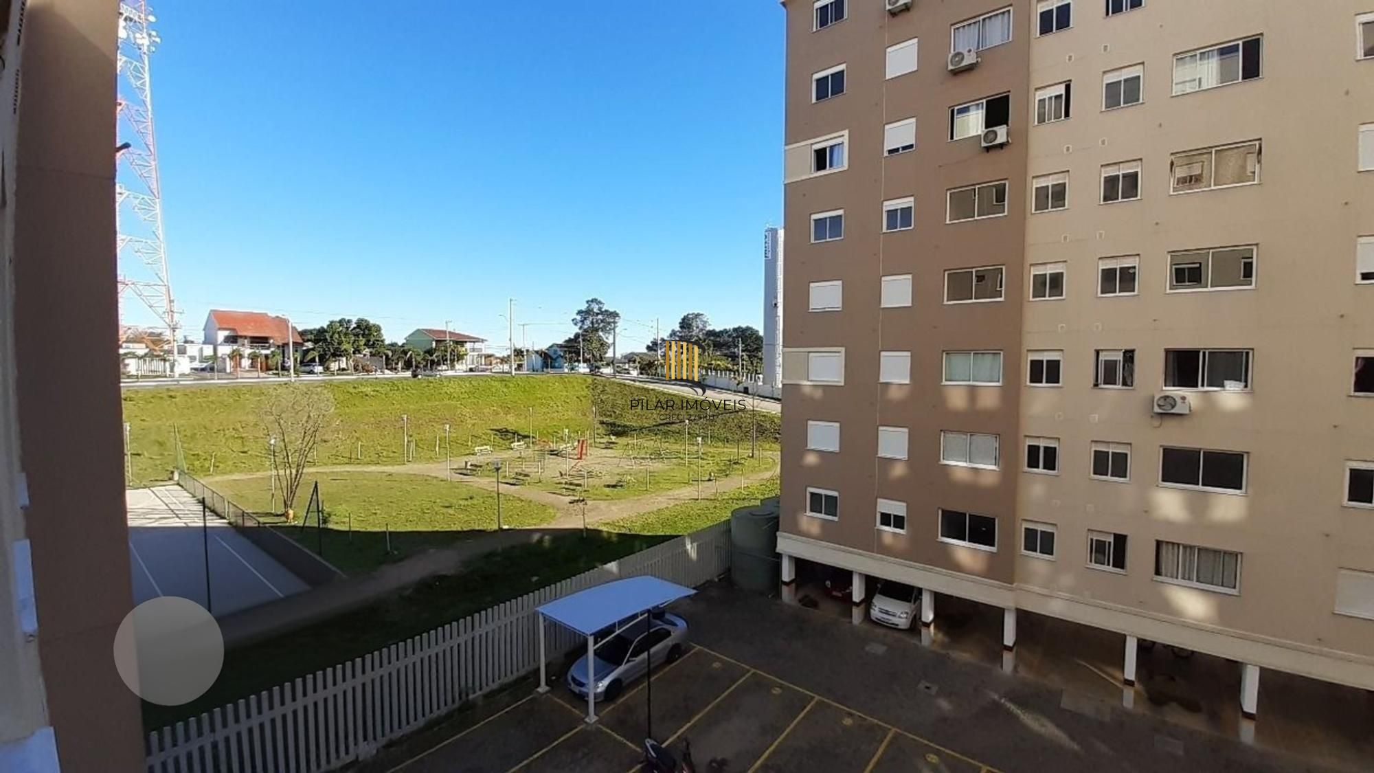 Apartamento de 2 dormitórios com 1 vaga de garagem e elevador em Canoas.