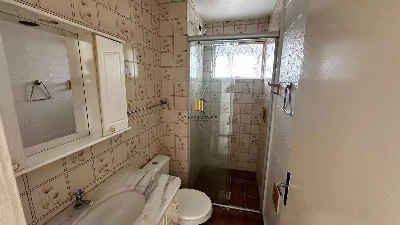 Apartamento com 1 quarto, elevador, Piscina e Churrasqueira Partenon.