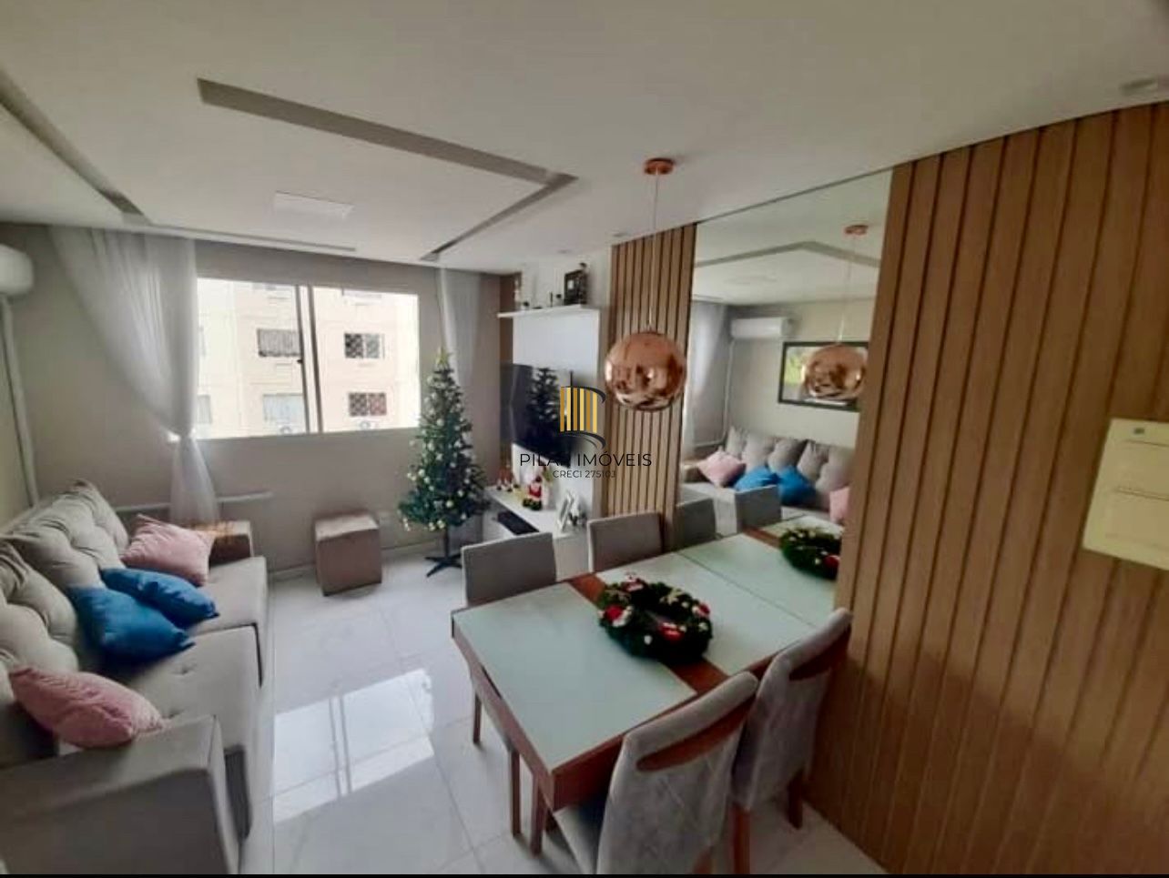 Apartamento Semi Mobiliado de 2 quartos Condomínio Vida Alegre Sarandi