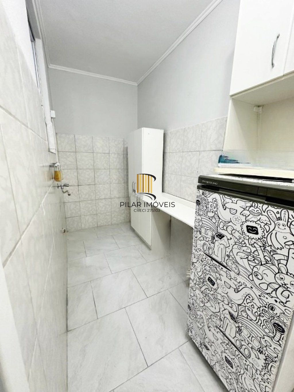 Apartamento térreo com 2 quartos e 1 vaga de garagem no Bairro Auxiliadora