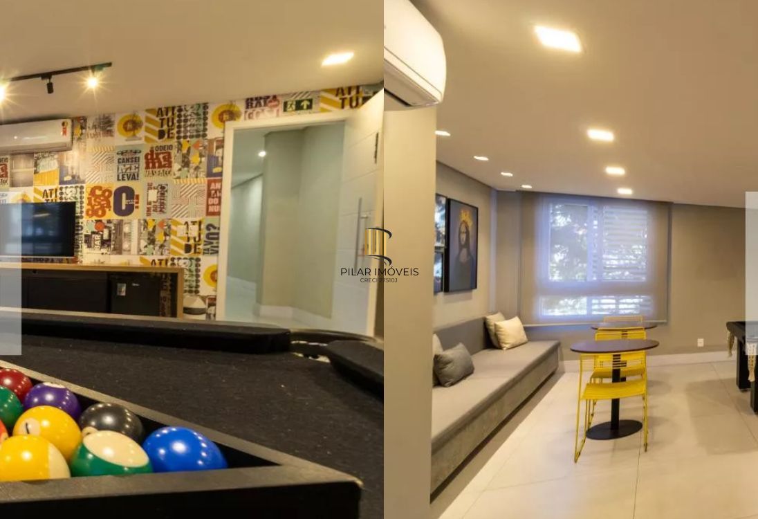 Apartamento térreo garden com 1 dormitório, 1 suíte, 1 vaga de garagem