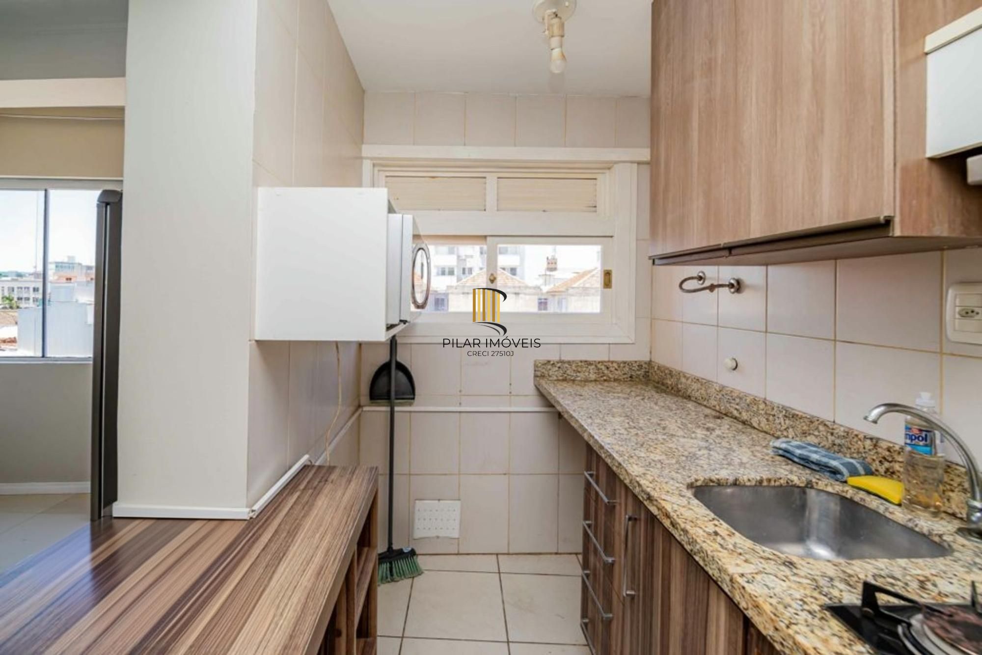 Apartamento de 1 quarto, elevador, churrasqueira no bairro Cidade Baixa