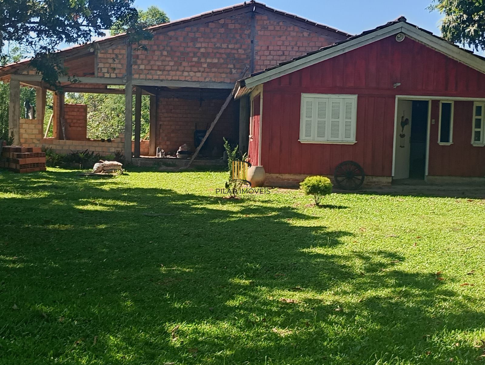 Sítio com Casa com piscina 2 Açudes em Glorinha RS