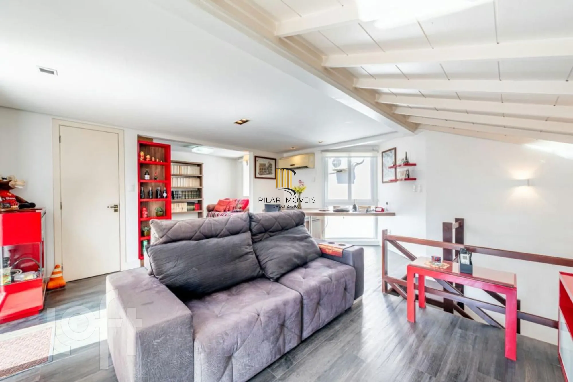 Cobertura com 2 quartos, piscina, 1 vaga de garagem bairro Bom Fim - Pilar Imóveis