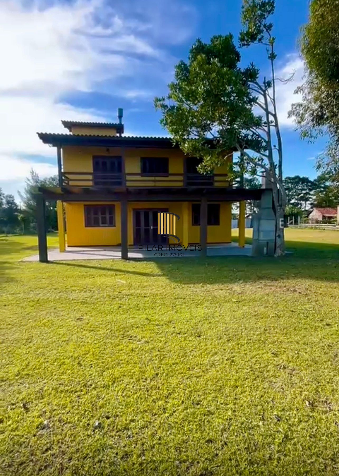 Casa  3 dormitórios em terreno  300m Magistério em Pinhal-RS
