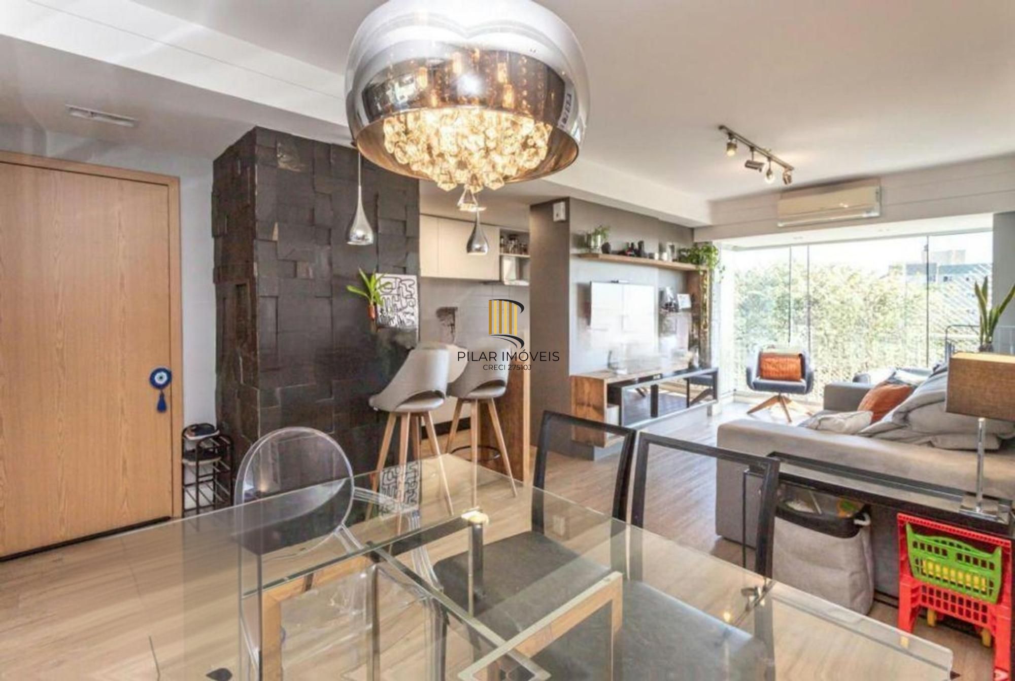 Apartamento semi mobiliado de 3 dormitórios no bairro Lindóia