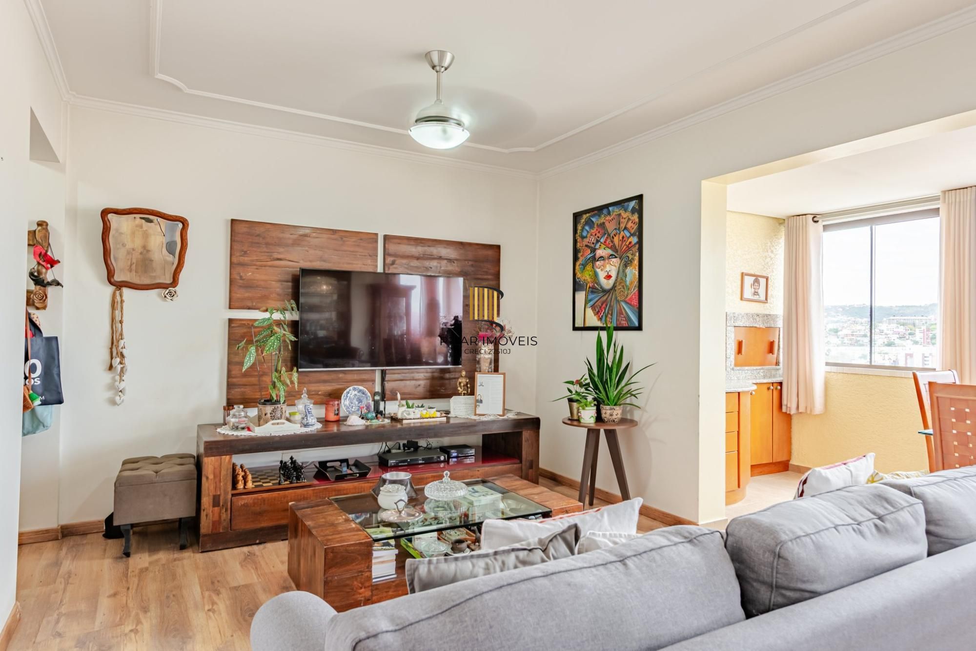 Apartamento 3 Dorm, 2 vagas e Elevador, com Vista para o Guaíba e vaga Dupla.