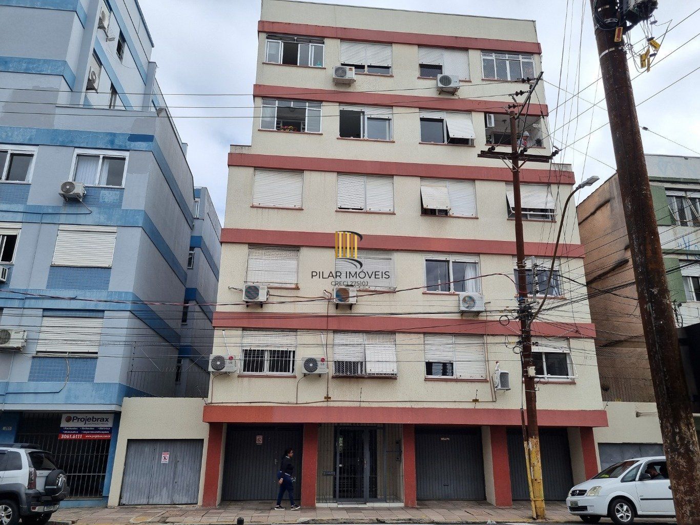 Apartamento semi mobiliado JK de 1 dormitório no Bairro Cidade Baixa