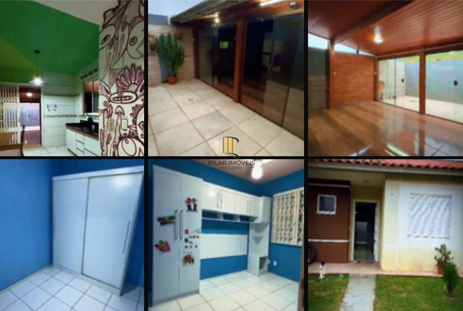 Casa em Condomínio com 2 quartos e 73m² à venda em Jardim Algarve, Alvorada.