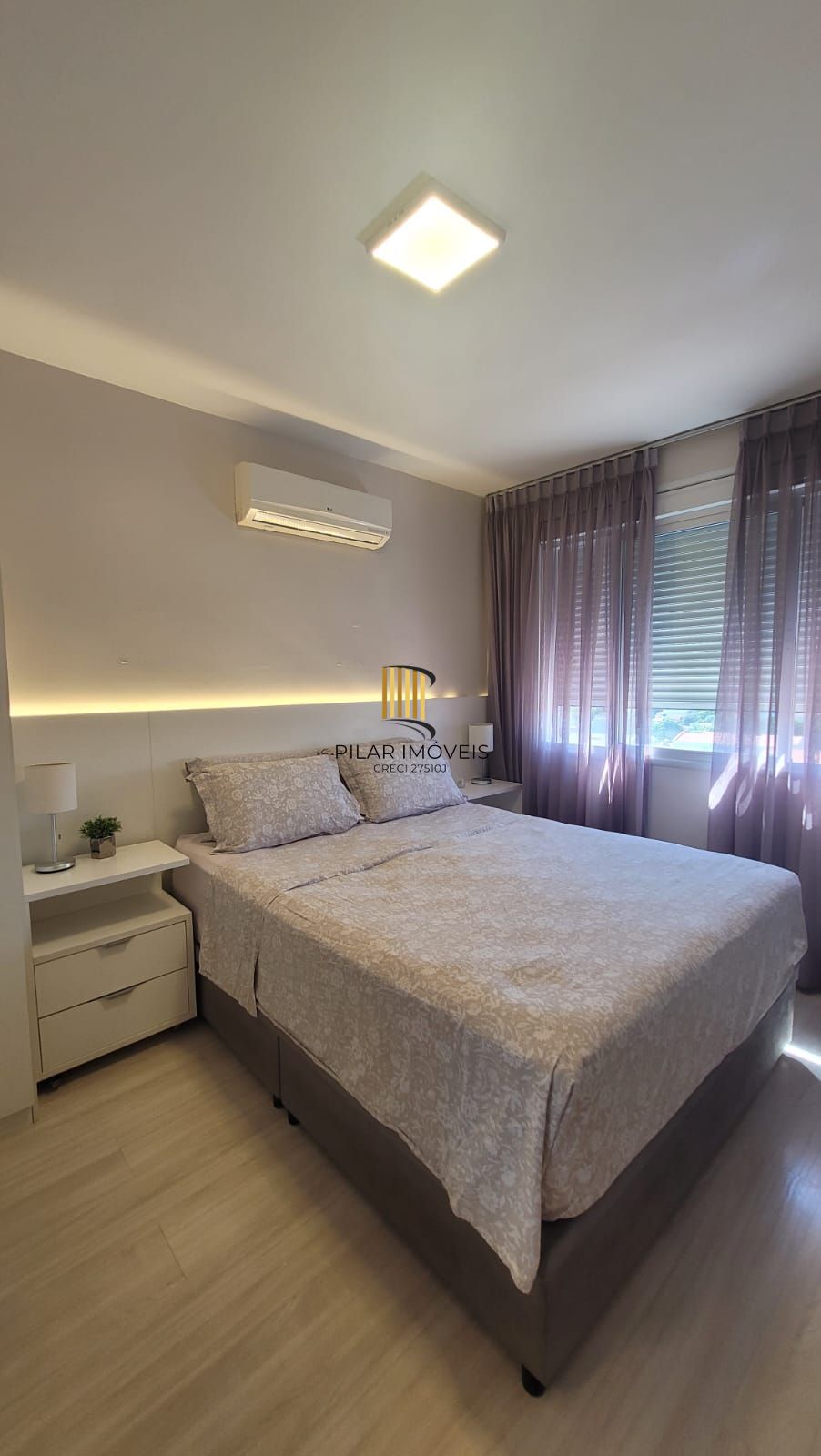 Apartamento mobiliado de 2 quartos, elevador e 1 vaga Jardim Lindóia