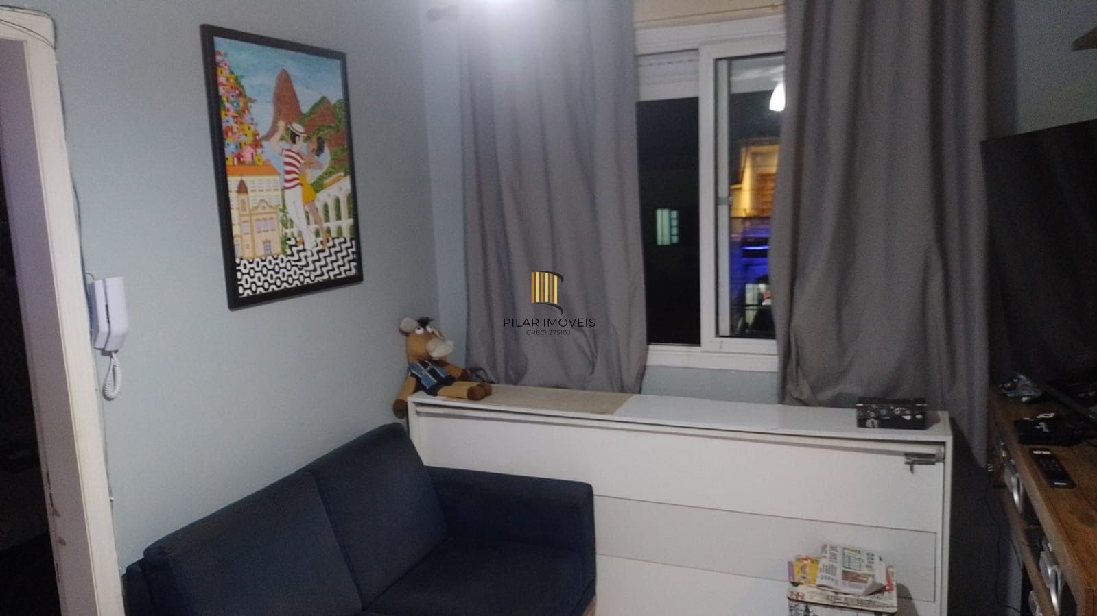 Apartamento de 1 quarto Humaitá