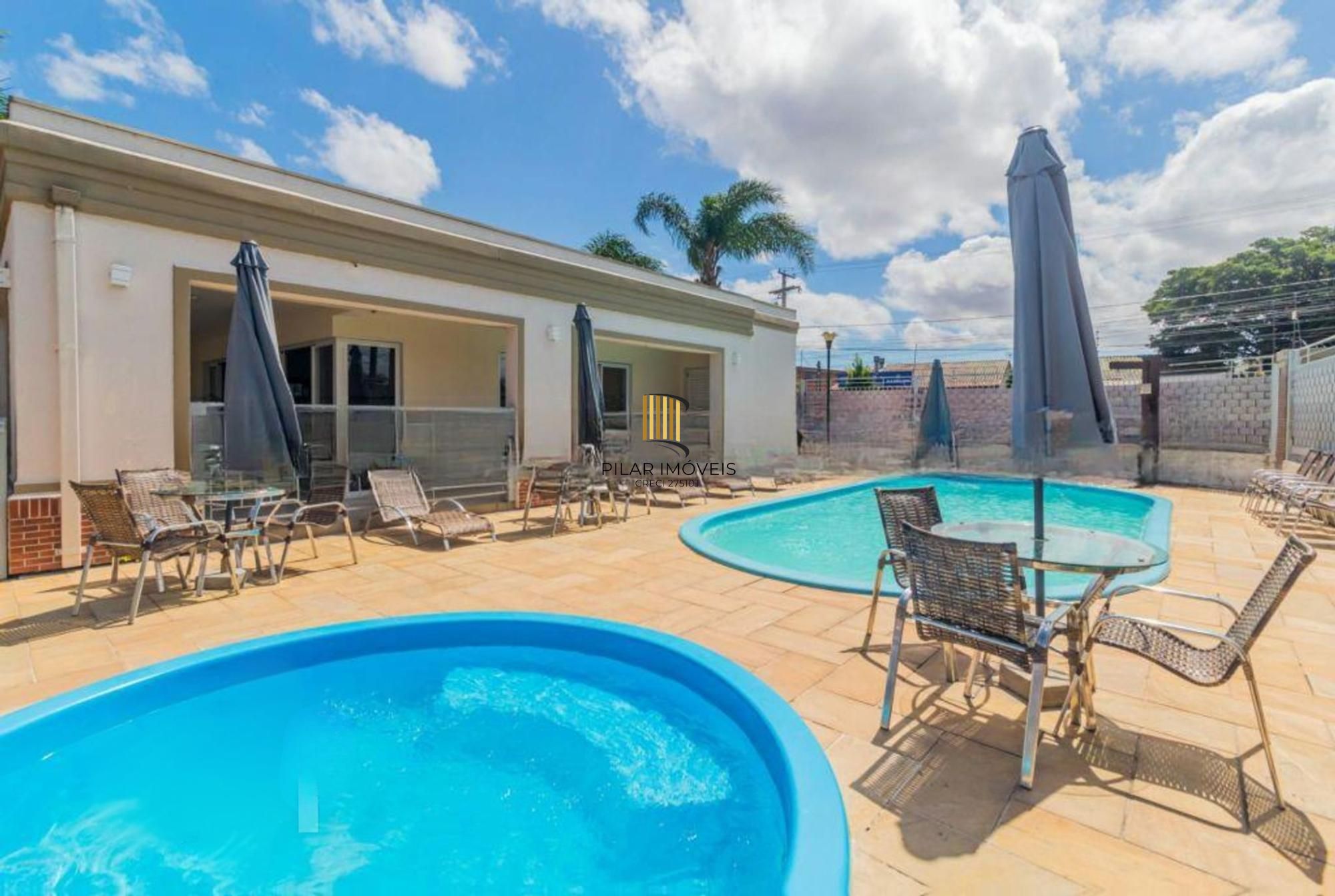 Casa 2 quartos, vaga, academia, piscina e salão de festa no bairro Restinga