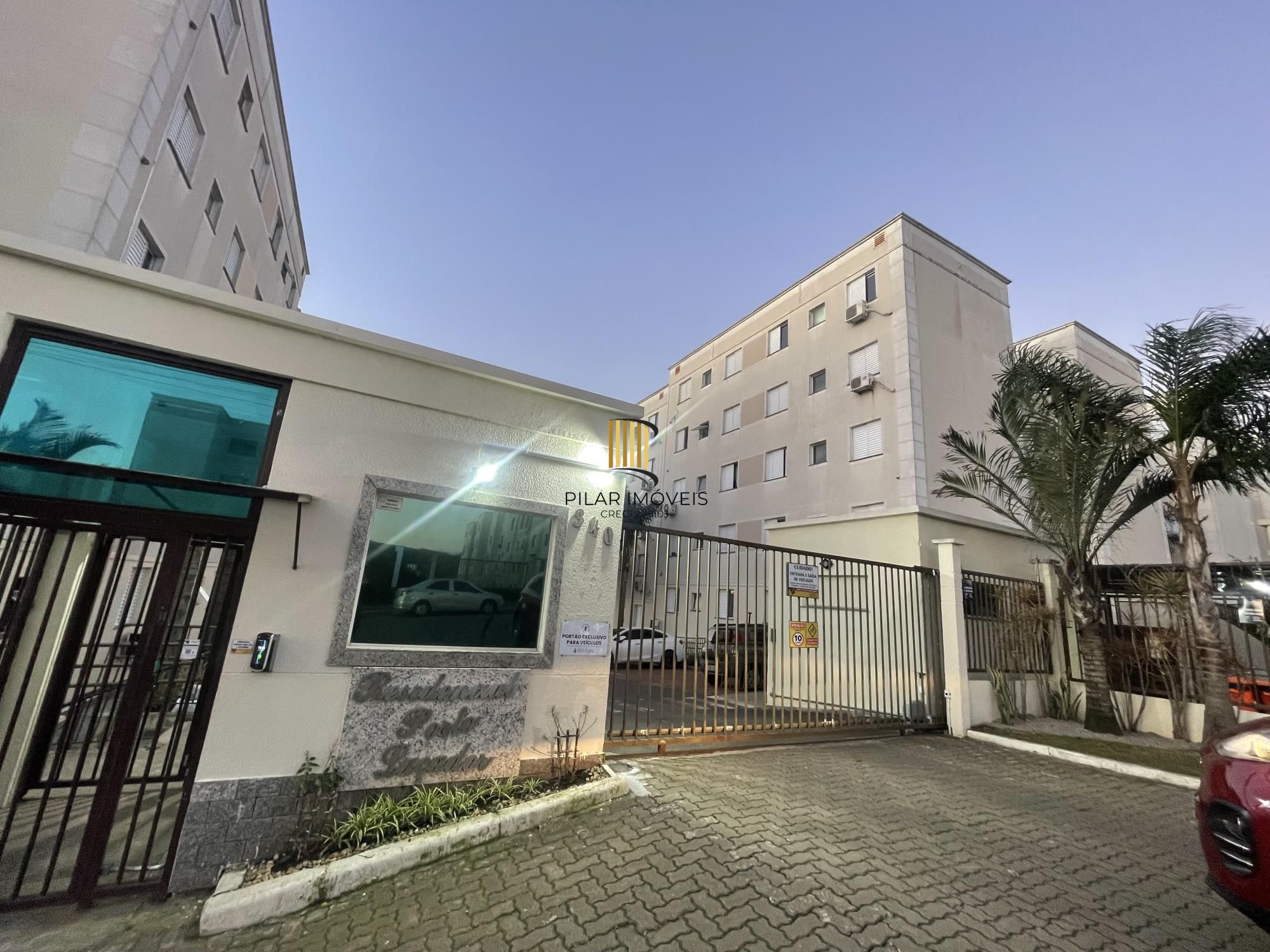 Apartamento 2 dormitórios em condomínio fechado e infra completa
