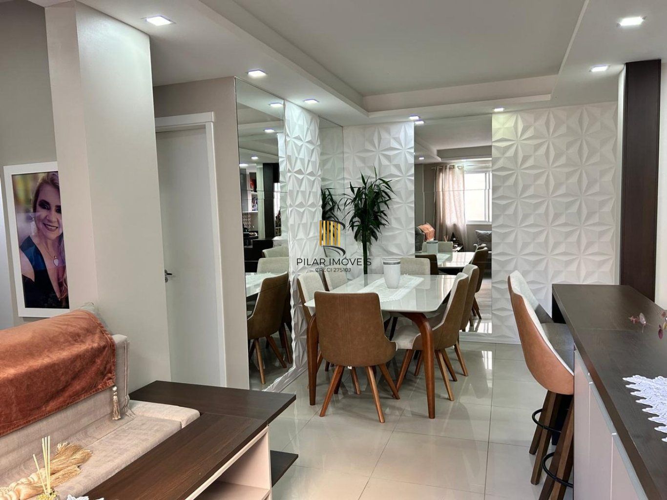 Apartamento de 3 dormitórios, elevador e 1 vaga de garagem em Canoas.