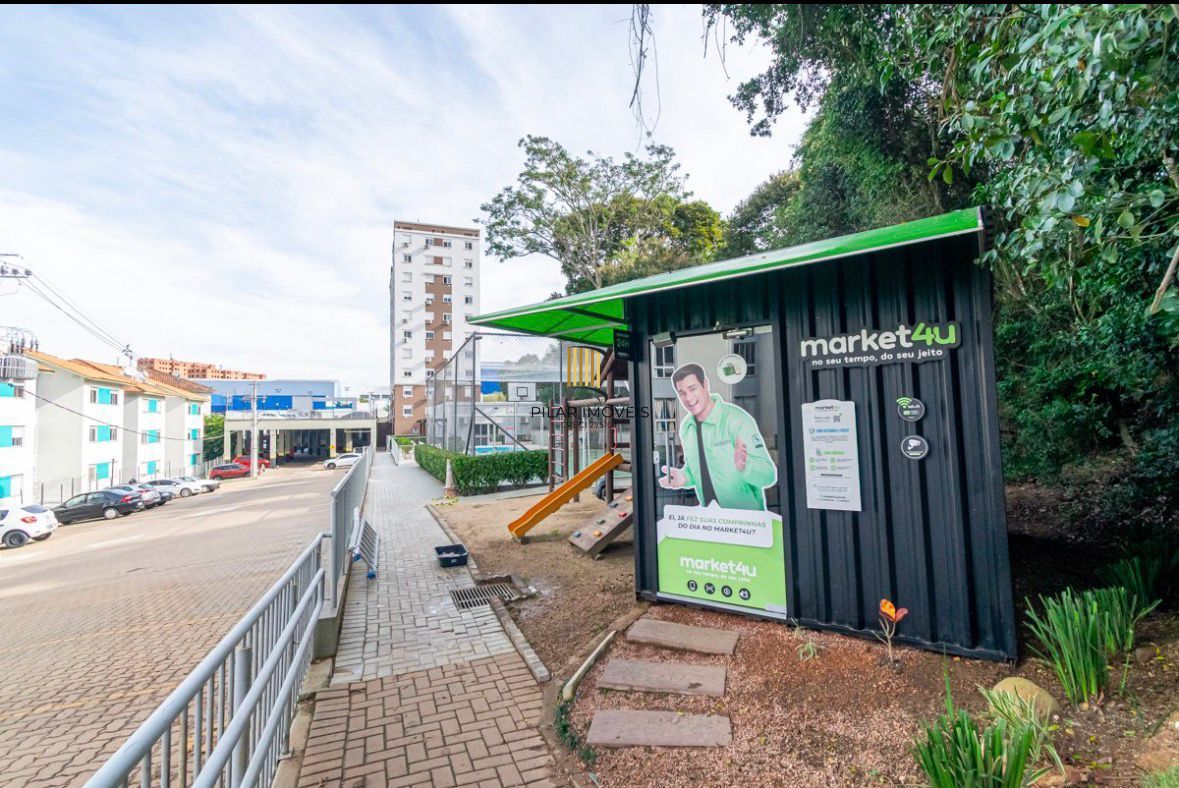 Apartamento com 2 quartos, semi mobiliado, piscina e portaria 24 hr em Gravataí