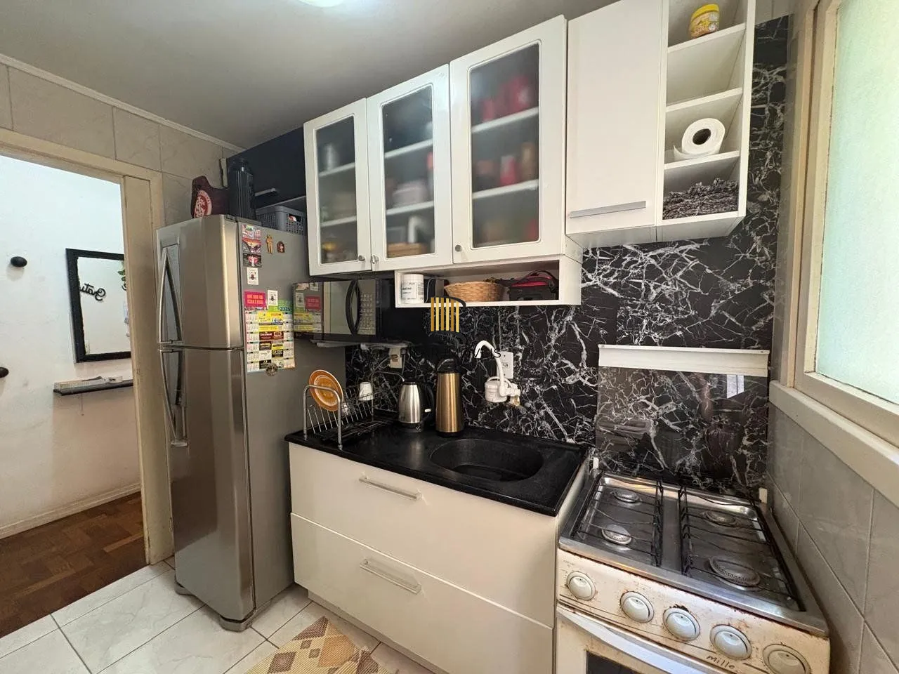 Apartamento 1 Dormitório com 1 vaga e elevador na Protásio Alves