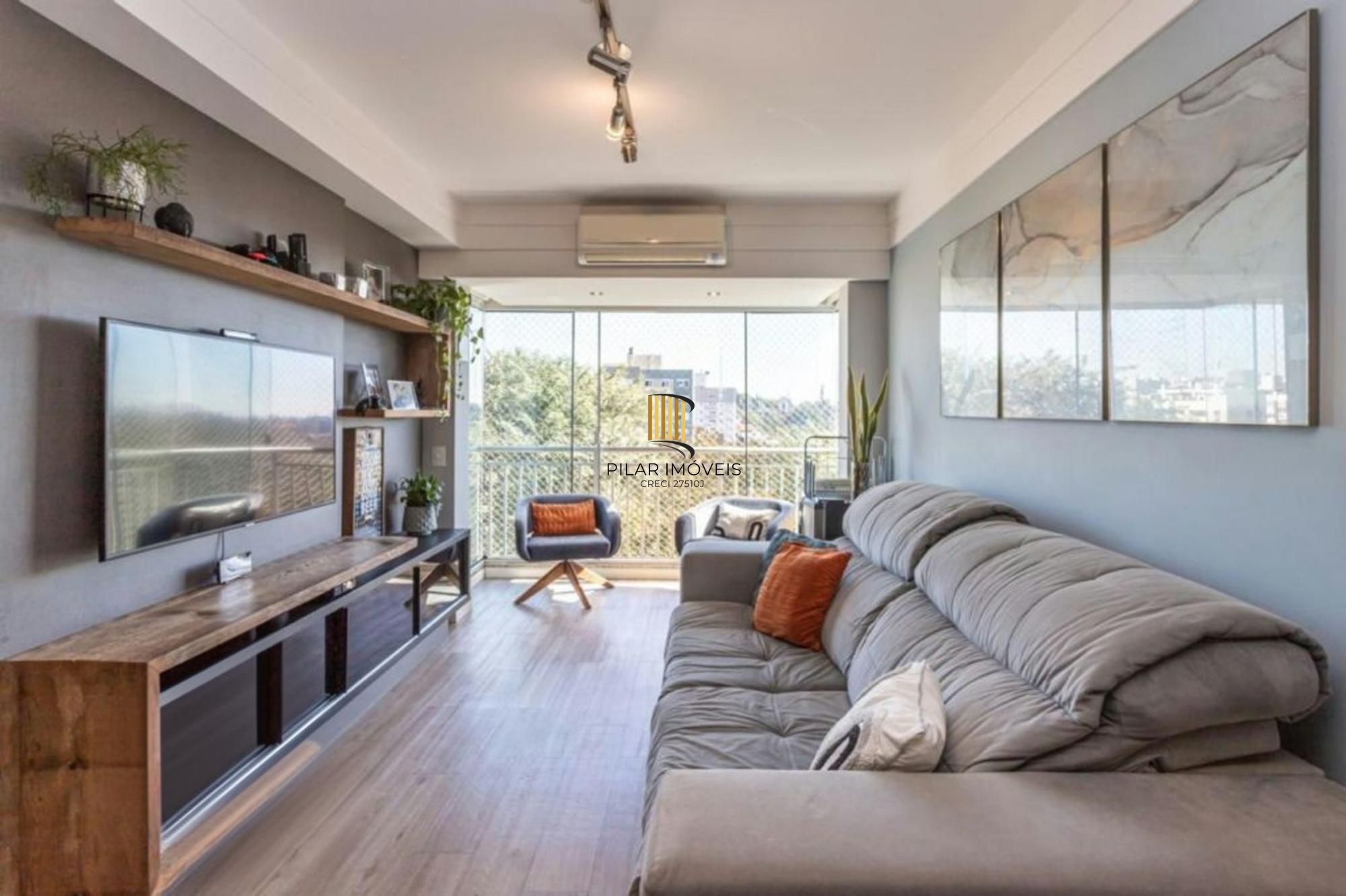 Apartamento semi mobiliado de 3 dormitórios no bairro Lindóia - Pilar Imóveis
