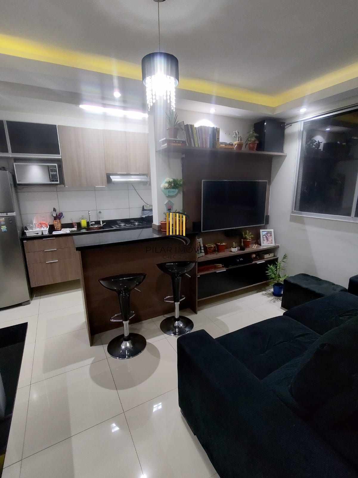 Apartamento 2 dormitórios Mobiliado 46m2 Apenas 220Mil Zona Norte de PortoAlegre