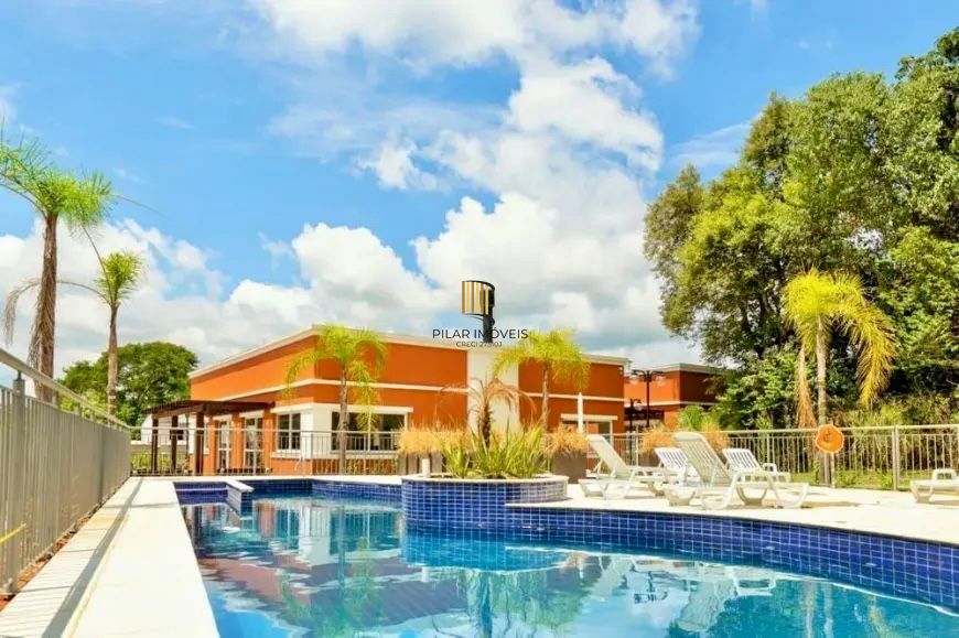 Apartamento 2 dormitórios em condomínio fechado piscina, Centro Viamão