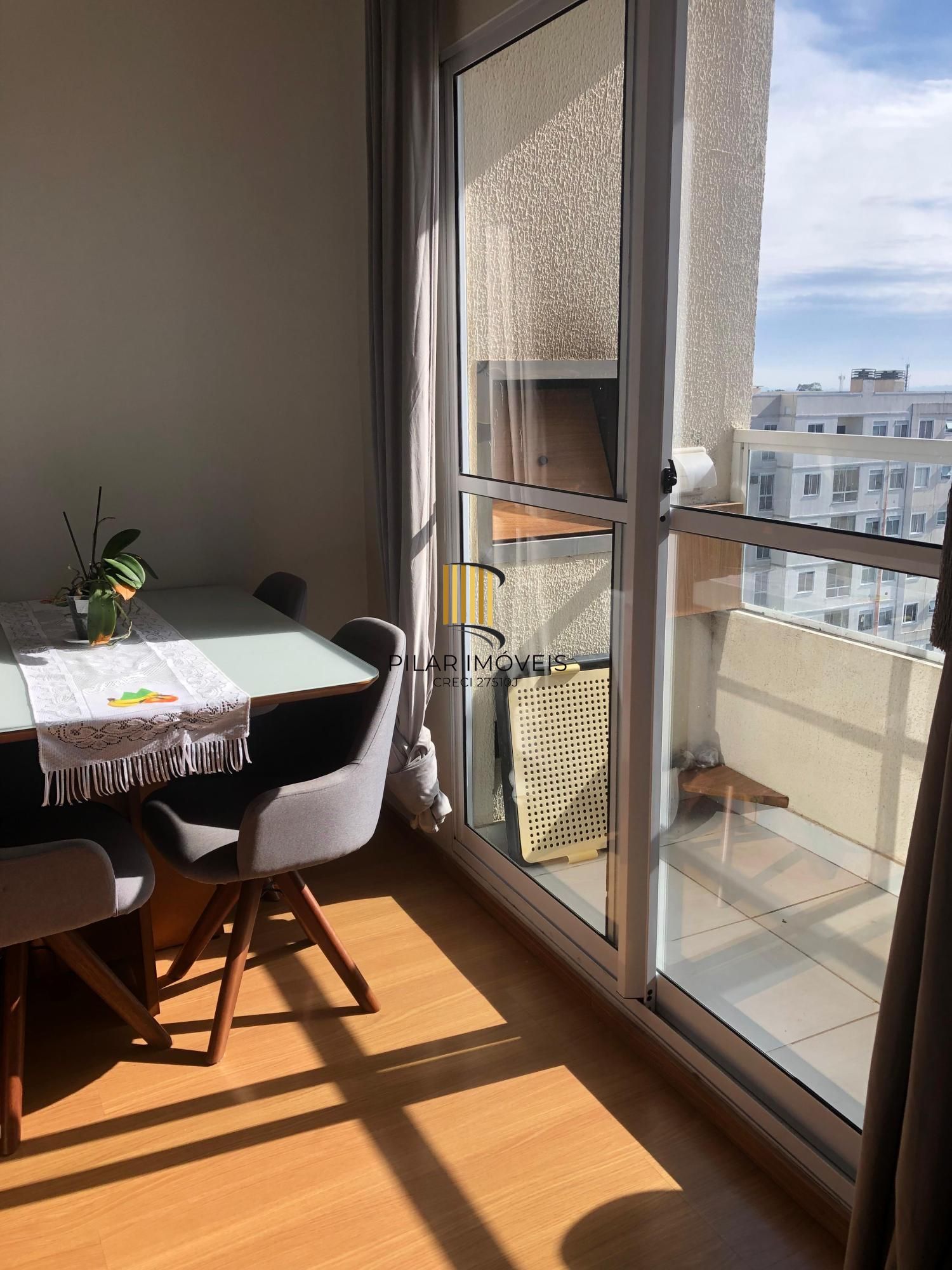 Apartamento com Sacada Linda Vista com 1 vaga de garagem