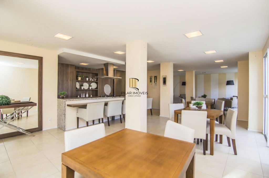 Apartamento 2 dormitórios, 1 suíte, churrasqueira, 1 vaga e elevador no Sarandi