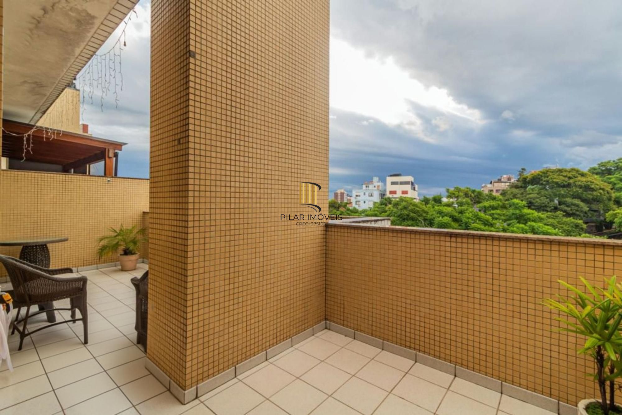 Cobertura semi mobiliada 1 dormitório bairro Cristo Redentor