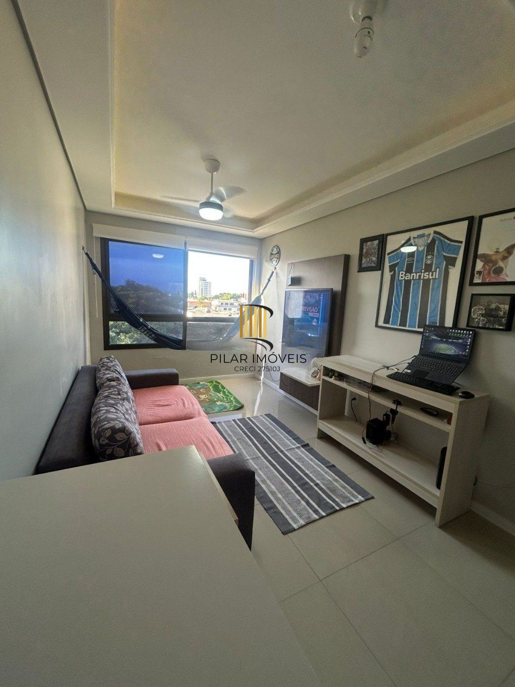 Apartamento com 1 quarto, ensolarado, portaria 24 horas Passo da Areia - Pilar Imóveis