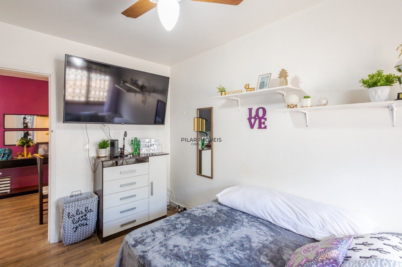 Apartamento térreo com 1 dormitório no Bairro Vila Ipiranga/Jardim Europa