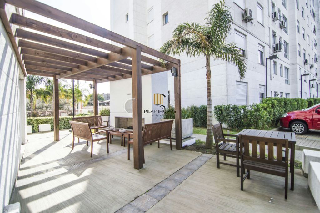 Apartamento 2 dormitórios, 1 suíte, churrasqueira, 1 vaga e elevador no Sarandi