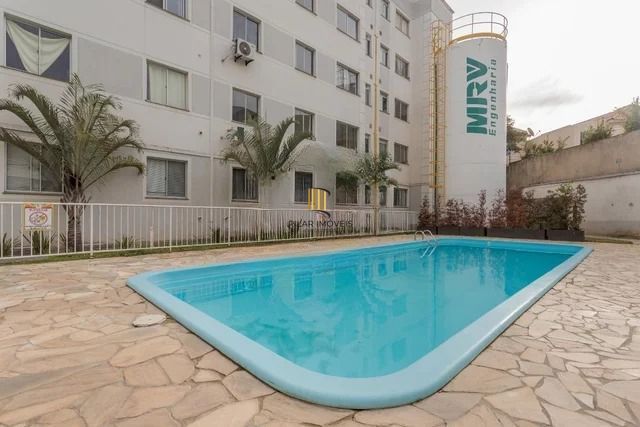Apartamento com 2 quartos, vaga e piscina  no bairro  Parque Santa Fe