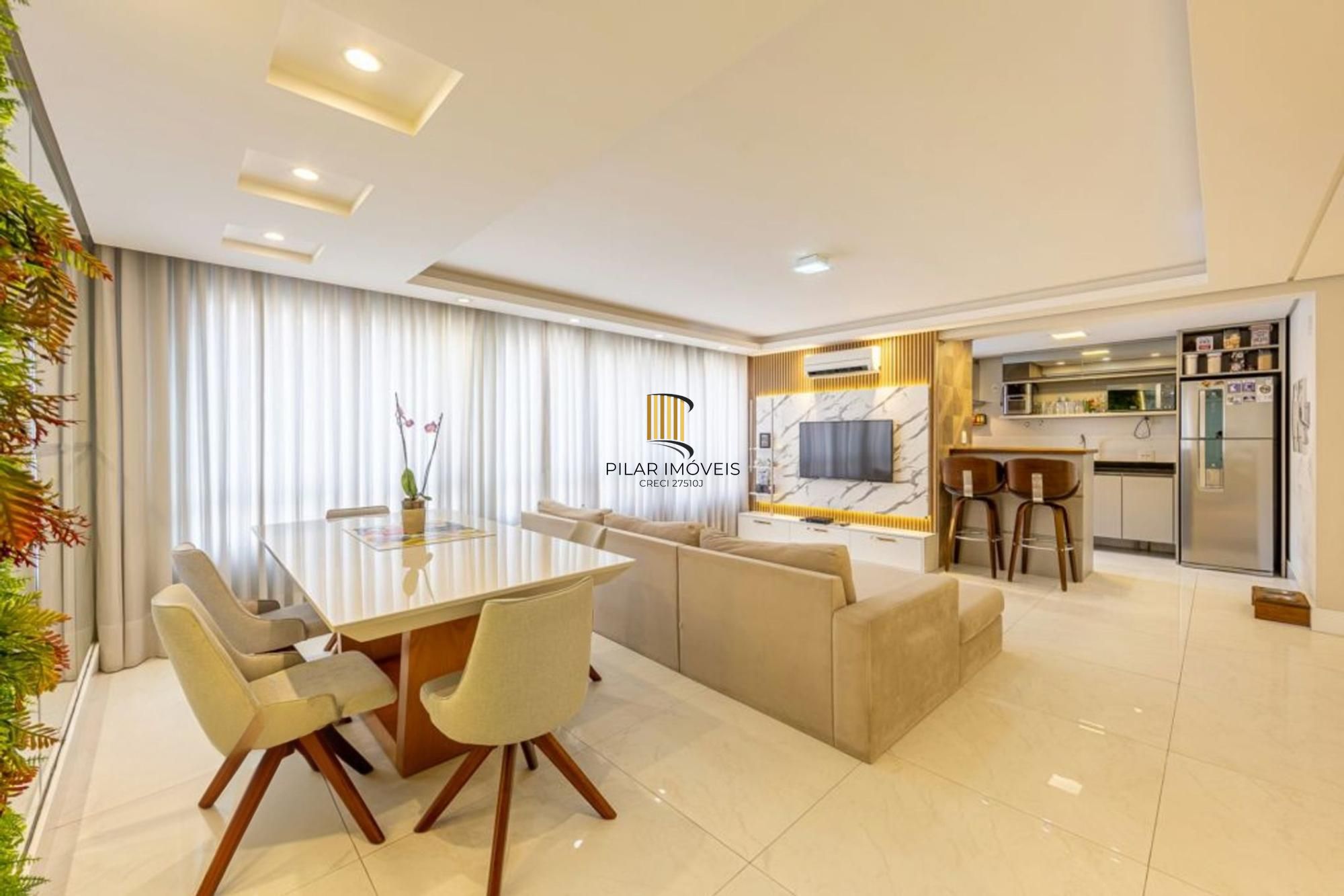 Apartamento 3 quartos, vaga, elevador e churrasqueira no bairro Petrópolis - Pilar Imóveis