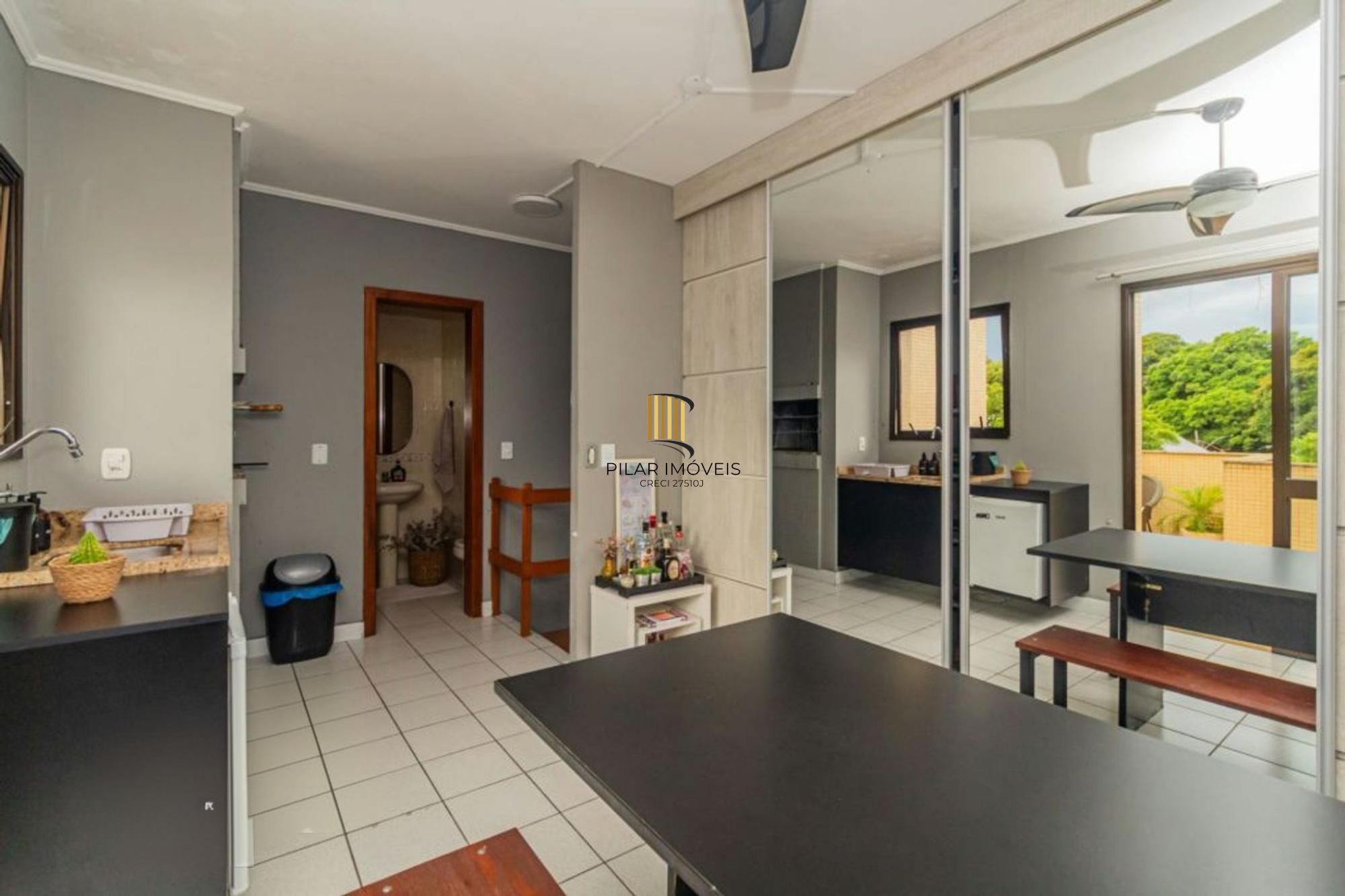 Cobertura semi mobiliada 1 dormitório bairro Cristo Redentor