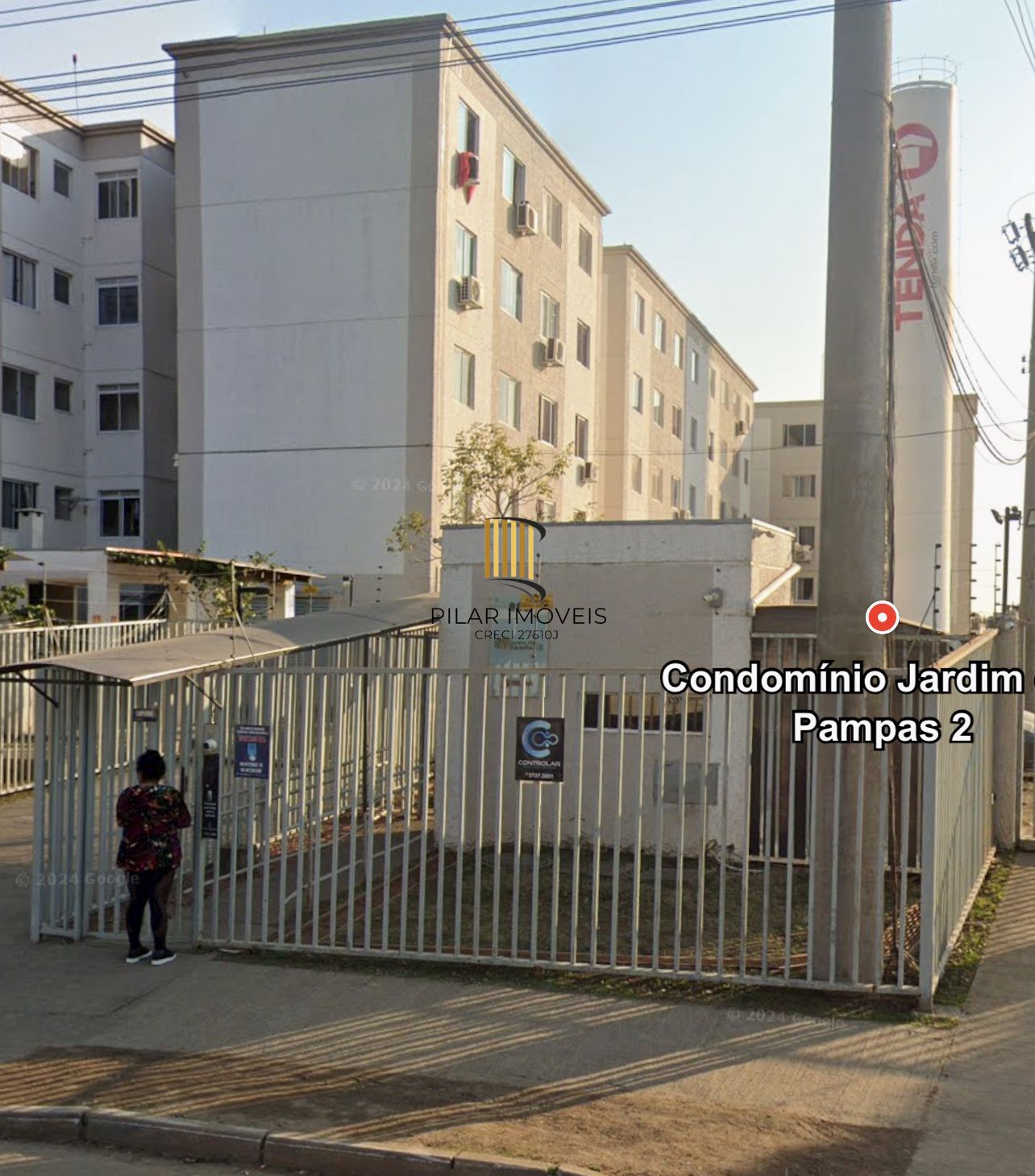 Apartamento Semi Mobiliado de 2 quartos Condomínio Pampas 2