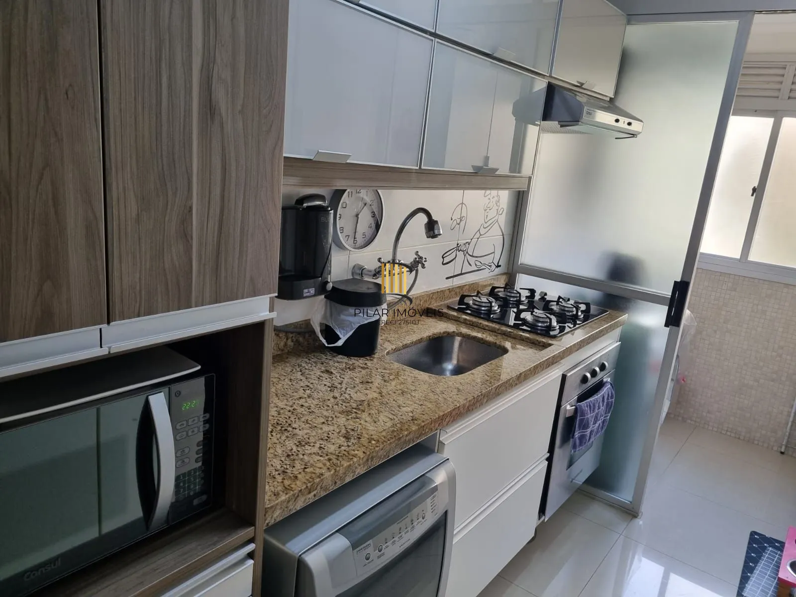 Apartamento 2 quartos, 1 vaga e elevador no Jardim Carvalho