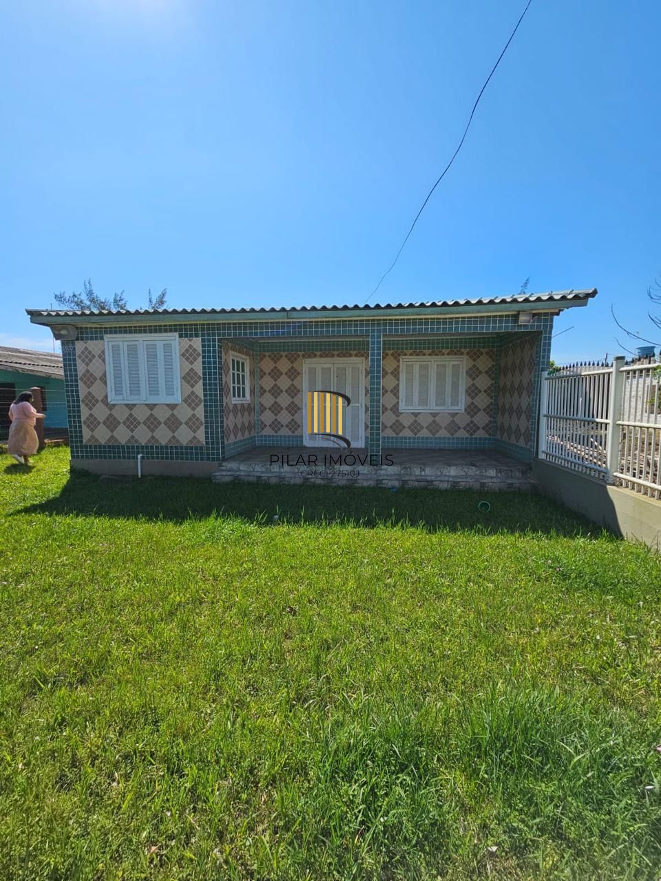 Casa  3 dormitórios em terreno  300m Magistério em Pinhal-RS