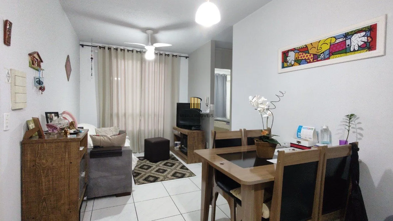Apartamento de 2 dormitórios e 1 vaga de garagem em Canoas.