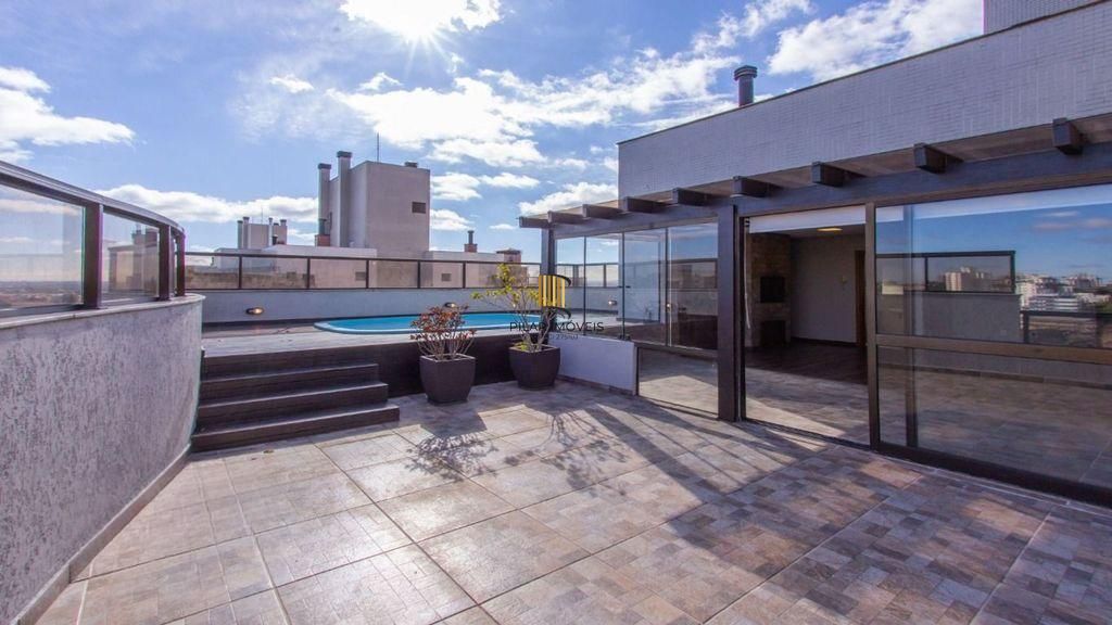 Cobertura 3 dormitórios, piscina, lareira, vista e 3 vagas no Solarium Lindóia