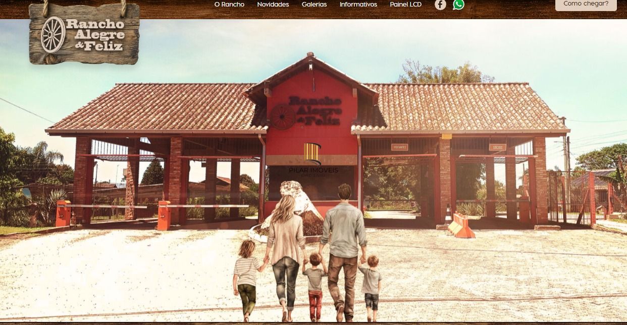 Terreno com 888,68 m2 no condominio Rancho Alegre e Feliz