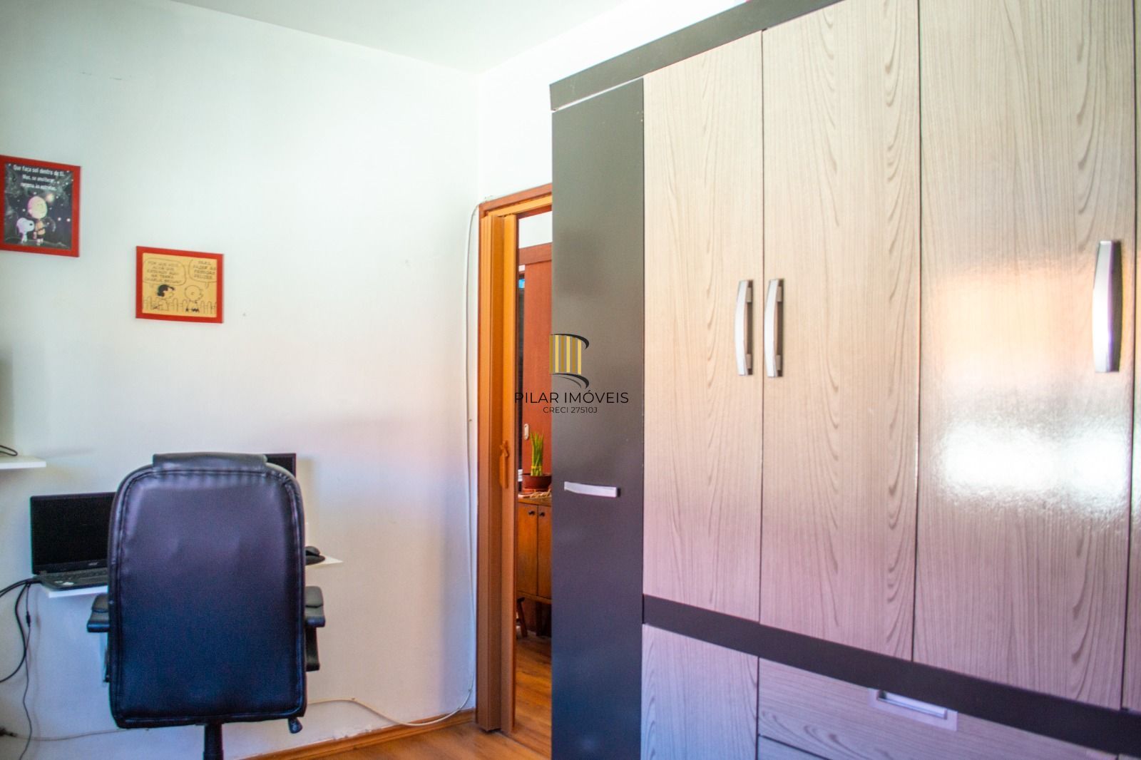 Apartamento com dois dormitórios sem garagem
