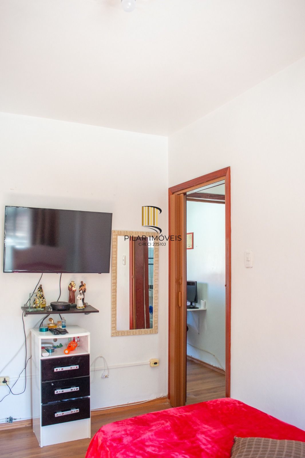 Apartamento com dois dormitórios sem garagem